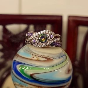 Gorgeous 925 Mystic Fire Ring